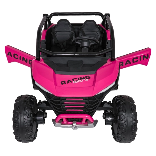 Pojazd Elektryczny RACING Road 2000 4x120W – Różowy JL218.ROZ